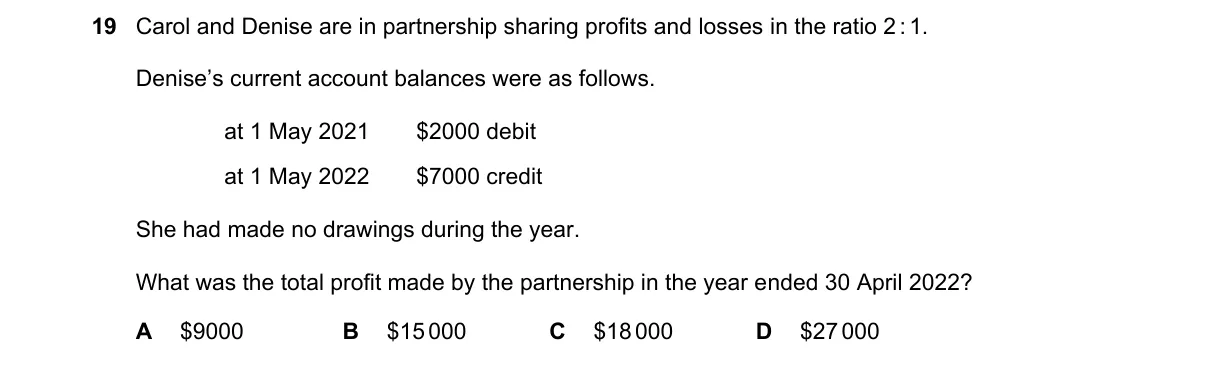 Question 19 from 7707/12/M/J/22