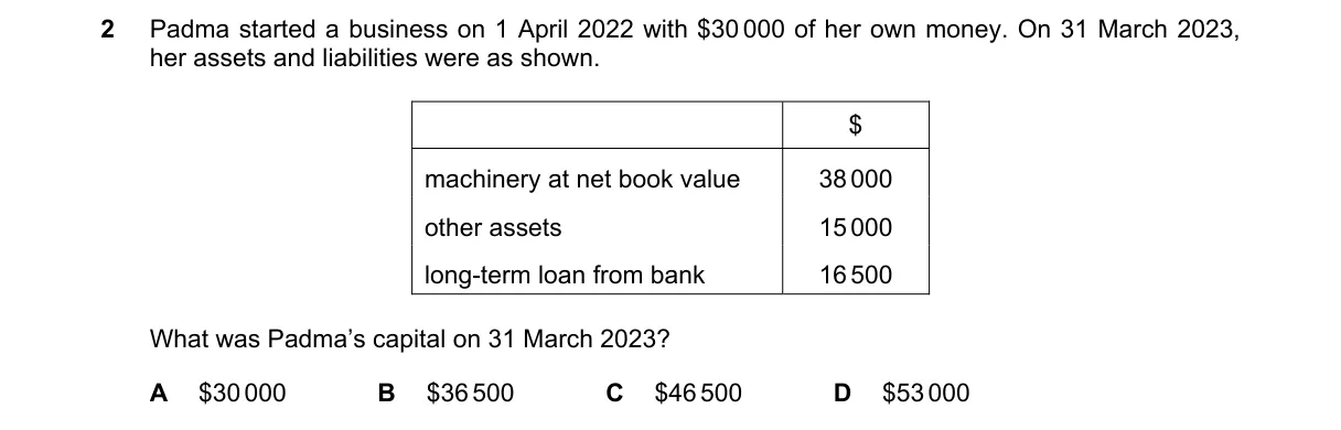 Question 2 from 7707/11/M/J/23