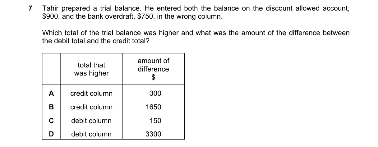 Question 7 from 7707/12/M/J/23