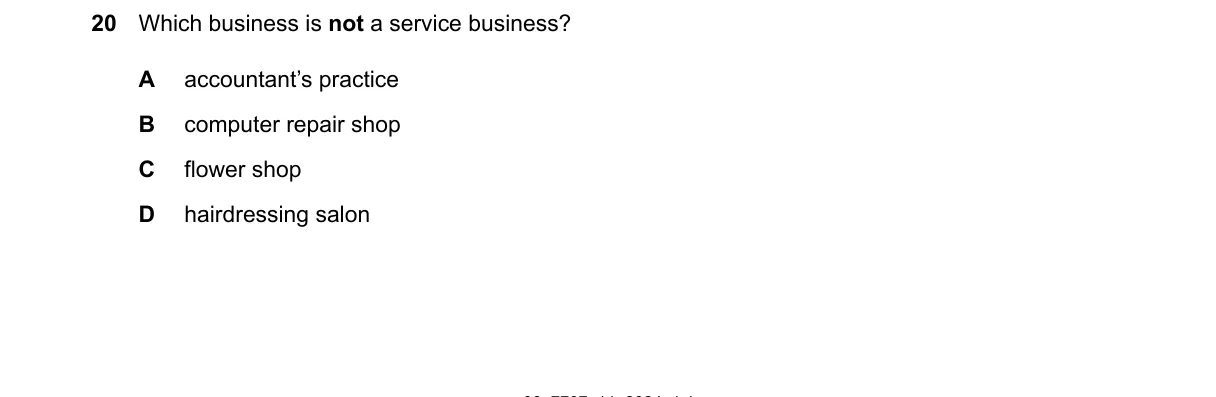 Question 20 from 7707/11/M/J/24