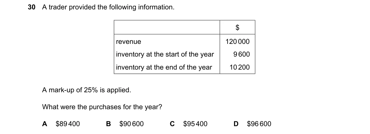 Question 30 from 7707/11/M/J/25