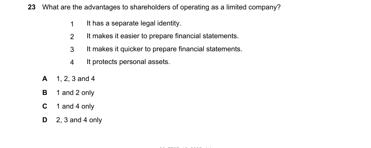 Question 23 from 7707/12/M/J/25