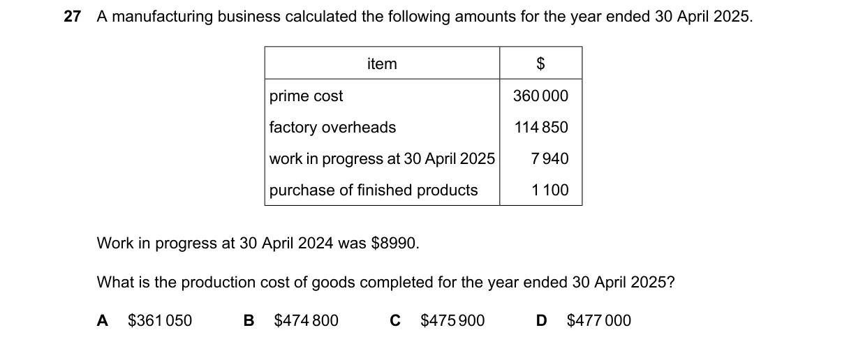 Question 27 from 7707/12/M/J/25