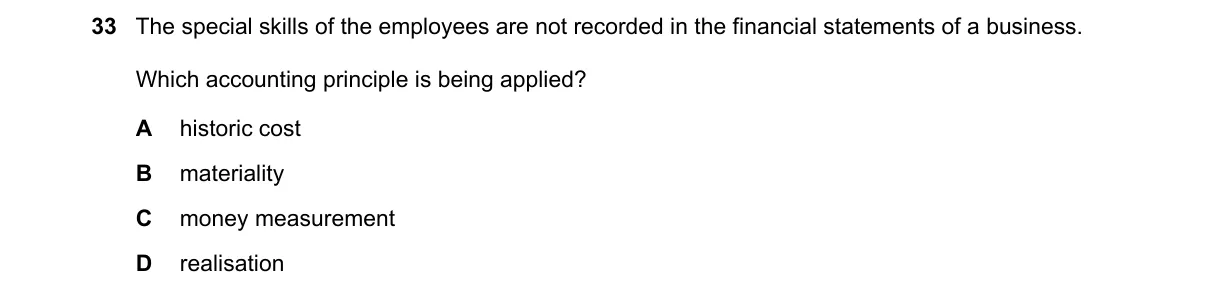 Question 33 from 7707/12/O/N/20