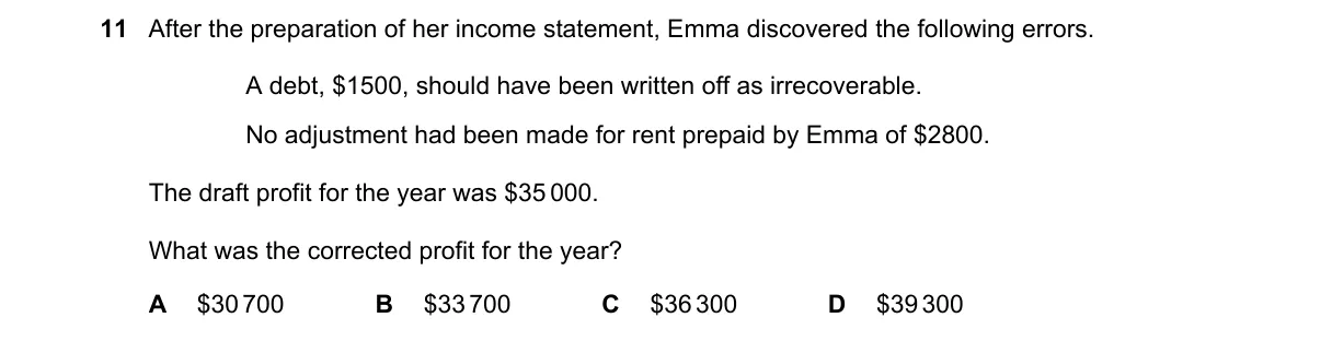 Question 11 from 7707/12/O/N/22