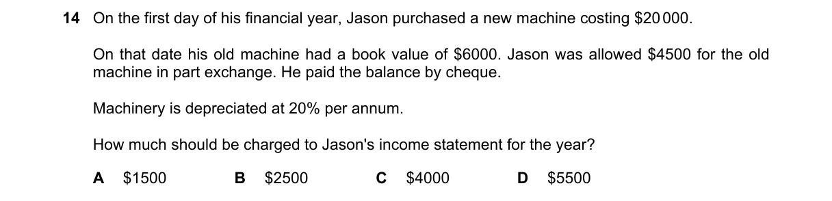 Question 14 from 7707/12/O/N/22