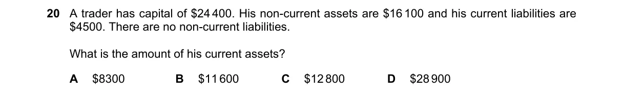 Question 20 from 7707/12/O/N/23