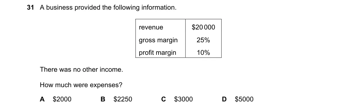 Question 31 from 7707/12/O/N/23