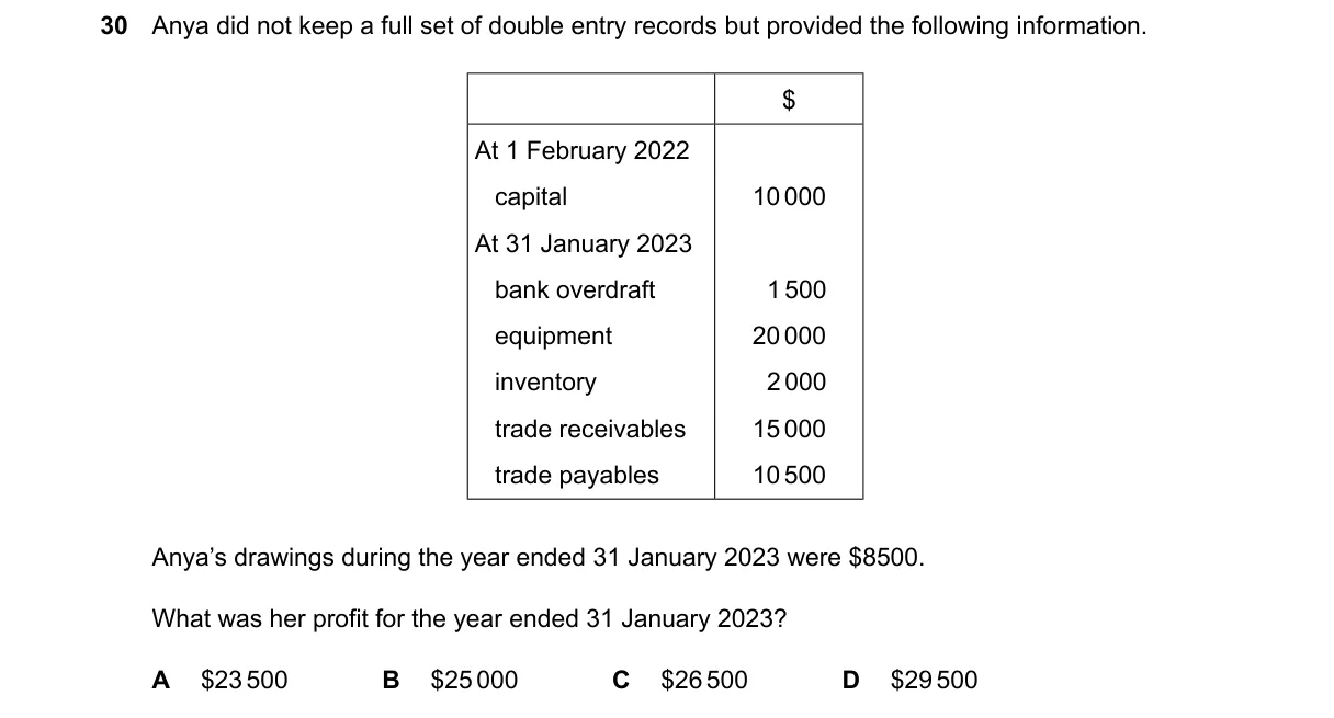 Question 30 from 7707/12/O/N/24
