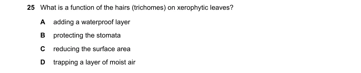 Question 25 from 9700/11/M/J/18