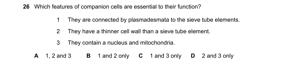 Question 26 from 9700/11/M/J/18