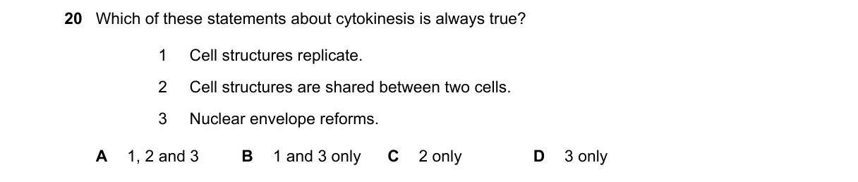 Question 20 from 9700/12/M/J/18