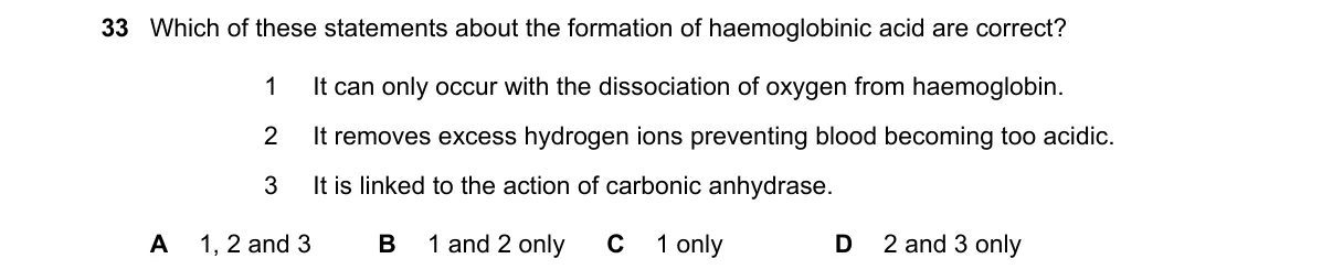 Question 33 from 9700/12/M/J/18
