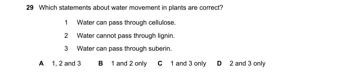 Question 29 from 9700/13/M/J/18