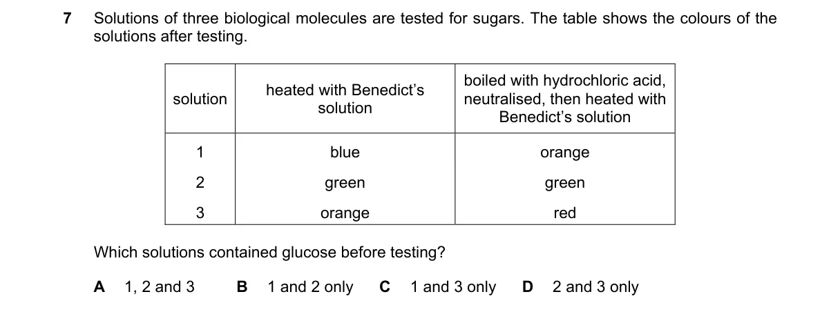 Question 7 from 9700/13/M/J/18