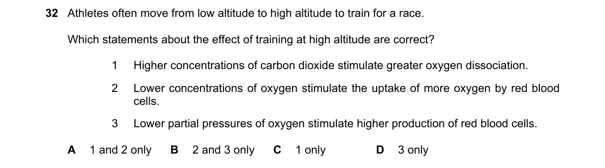 Question 32 from 9700/11/M/J/19