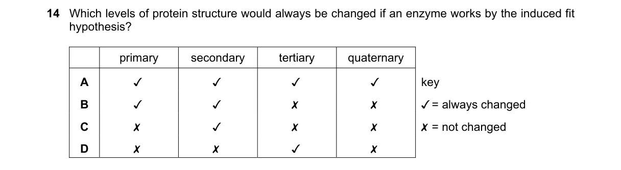 Question 14 from 9700/13/M/J/19