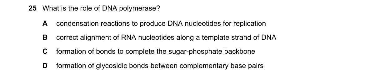 Question 25 from 9700/13/M/J/19