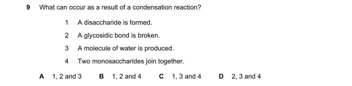 Question 9 from 9700/13/M/J/19