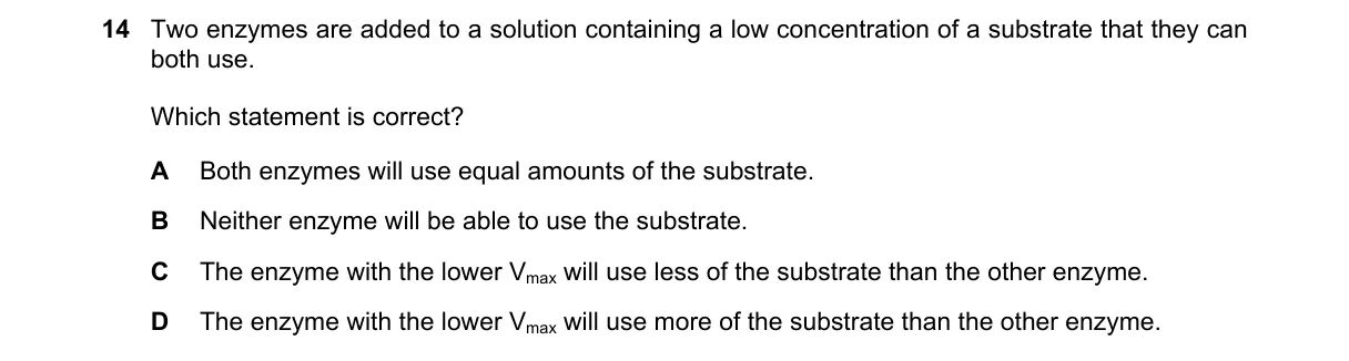 Question 14 from 9700/12/M/J/20