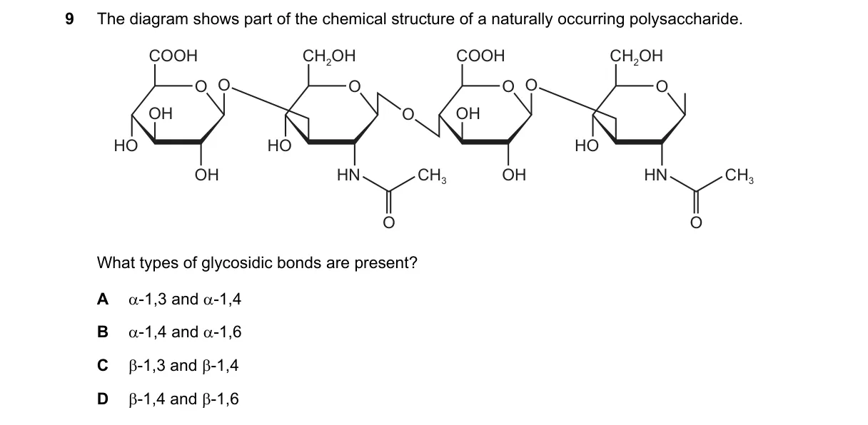 Question 9 from 9700/12/M/J/20