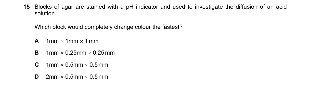 Question 15 from 9700/13/M/J/20