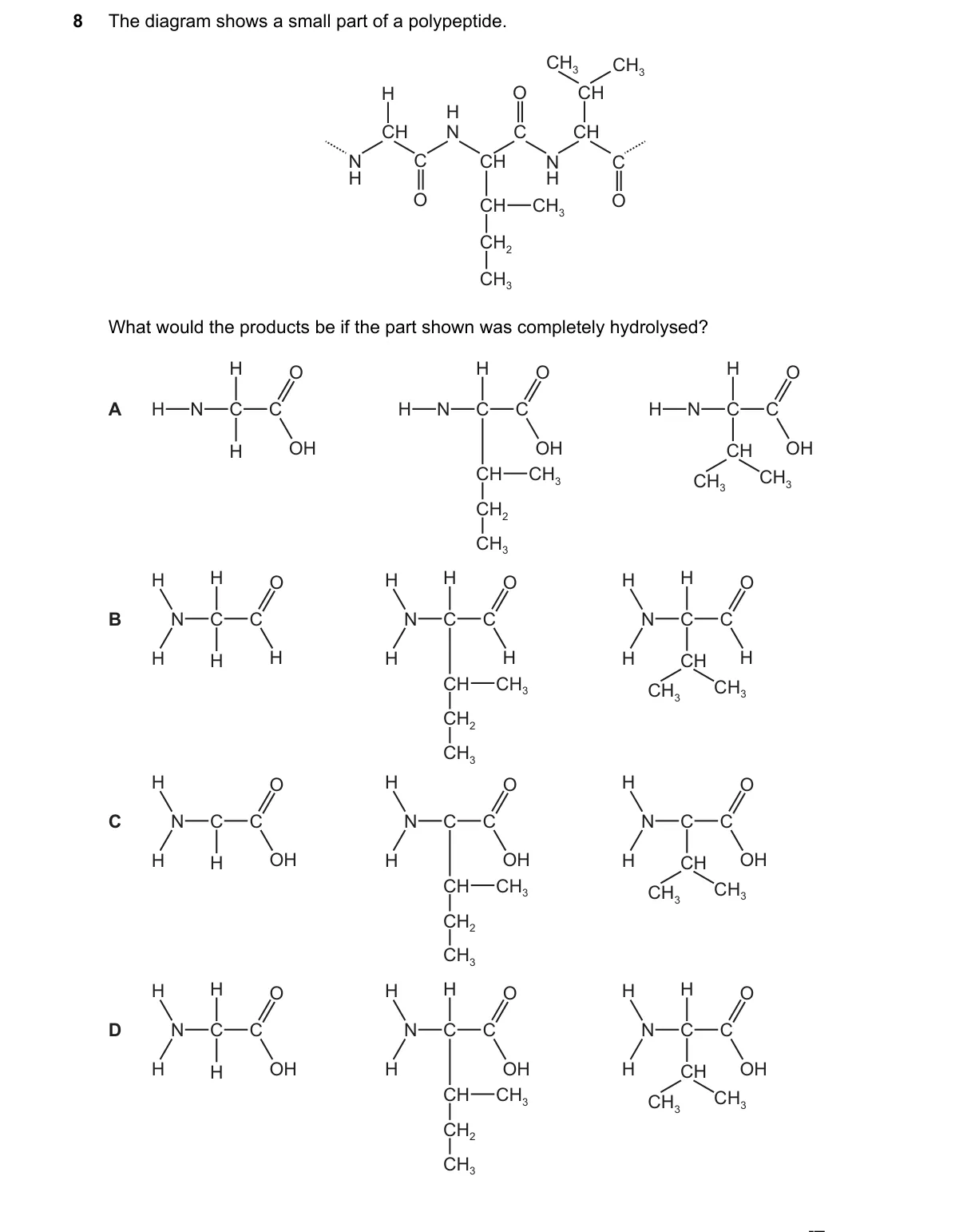 Question 8 from 9700/13/M/J/20