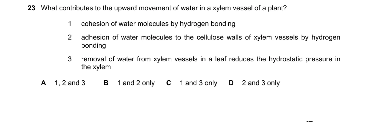 Question 23 from 9700/11/M/J/21