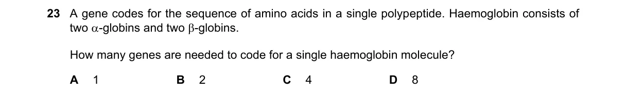 Question 23 from 9700/13/M/J/21