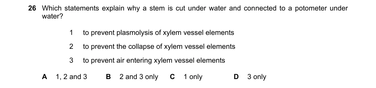 Question 26 from 9700/13/M/J/21