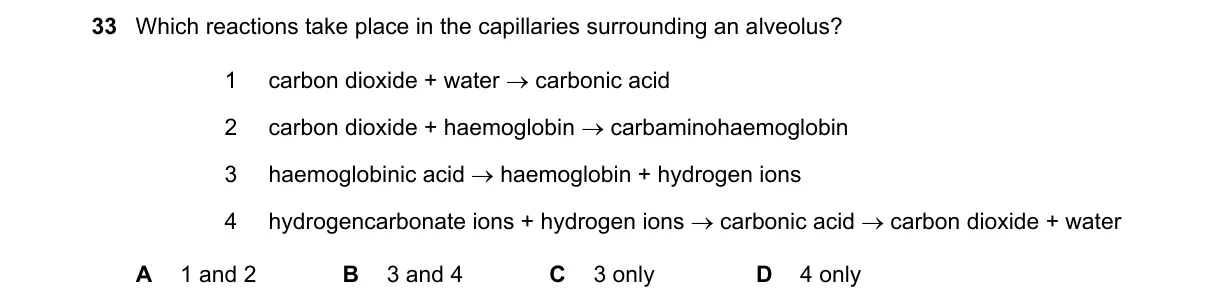 Question 33 from 9700/11/M/J/22