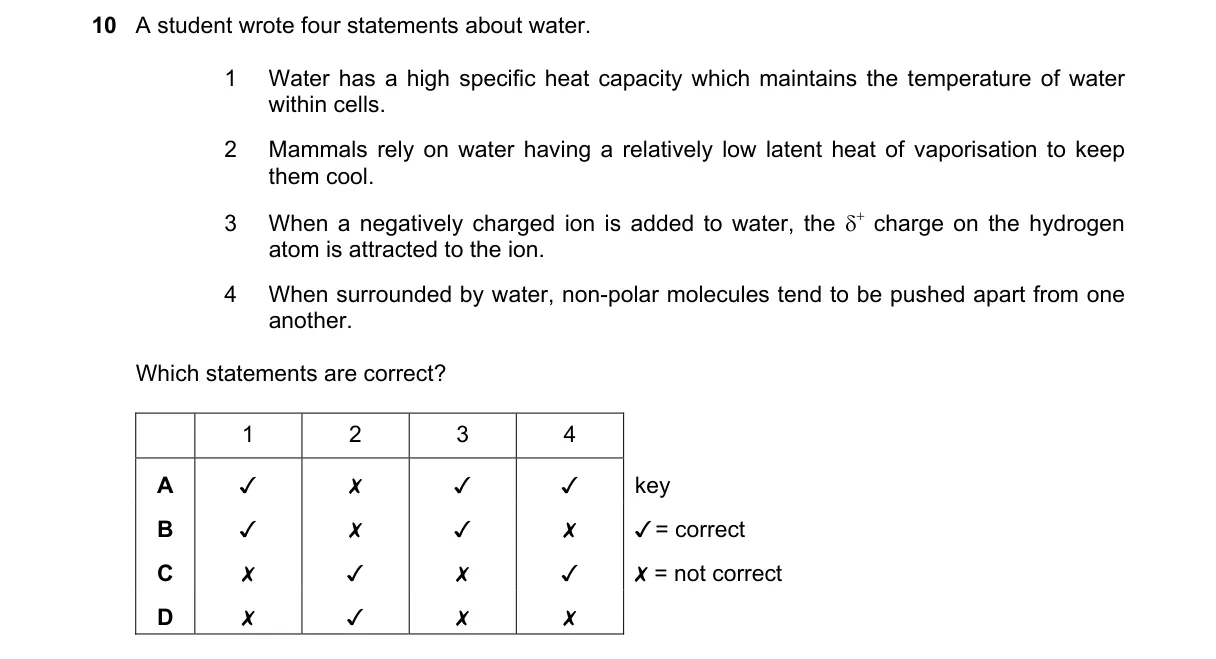 Question 10 from 9700/12/M/J/22