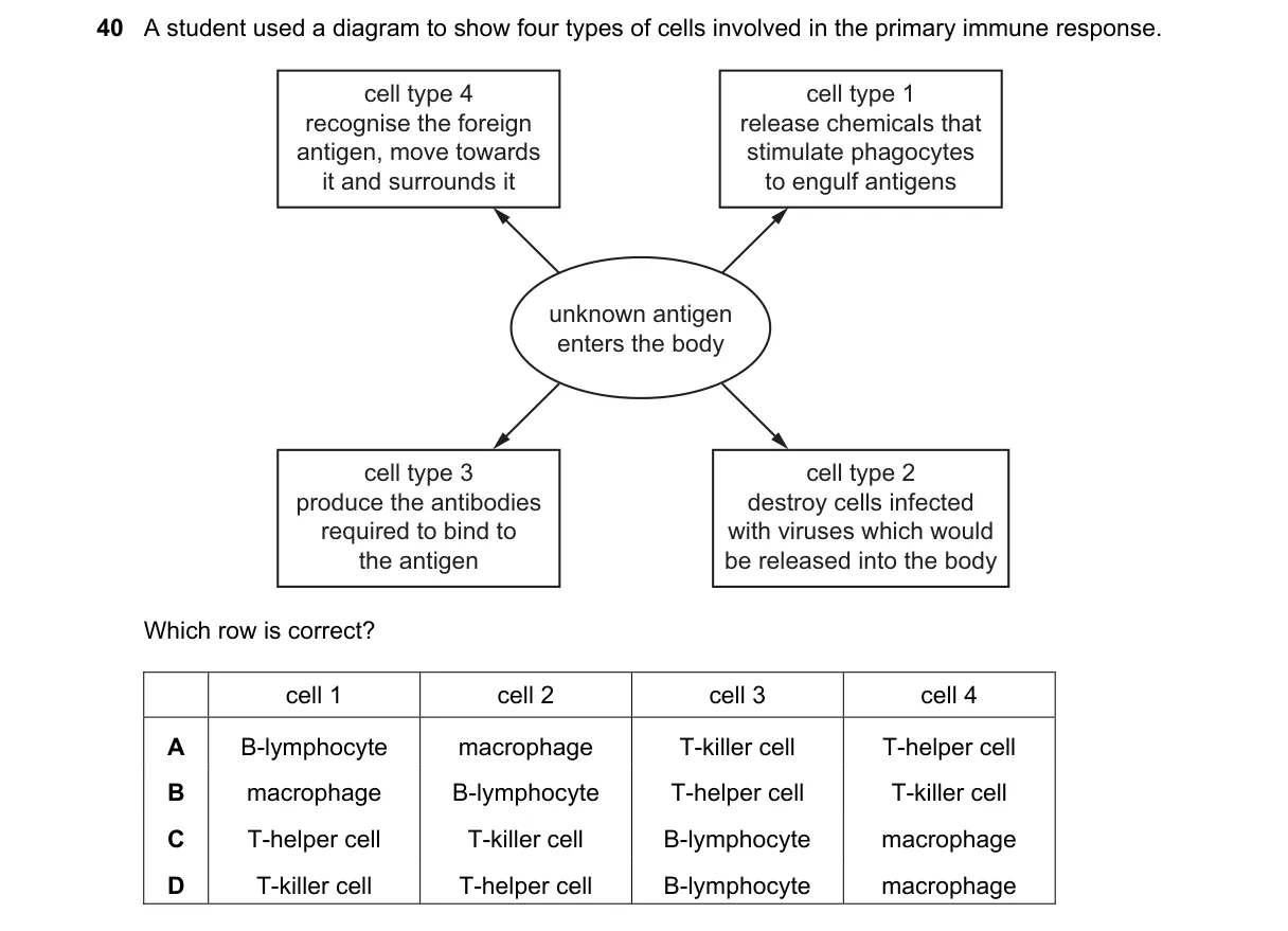 Question 40 from 9700/12/M/J/22