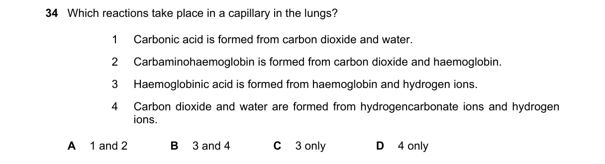 Question 34 from 9700/13/M/J/22