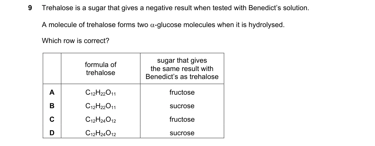 Question 9 from 9700/13/M/J/22