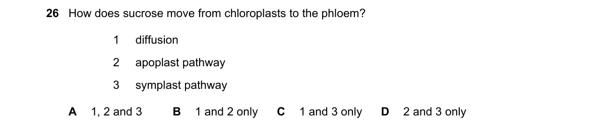 Question 26 from 9700/11/M/J/23