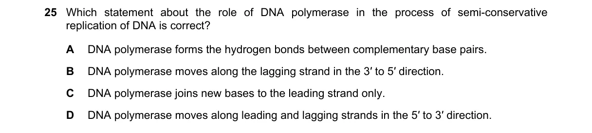 Question 25 from 9700/13/M/J/23