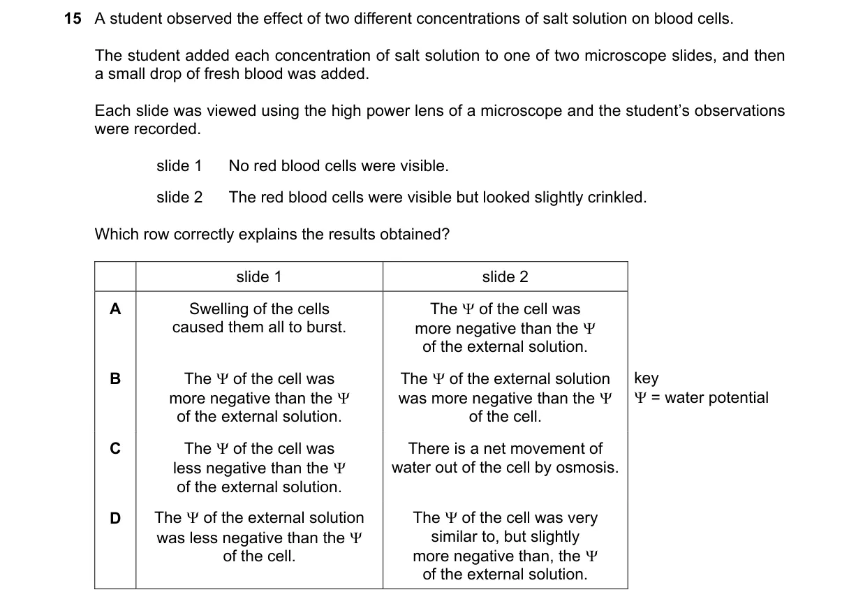 Question 15 from 9700/11/M/J/24