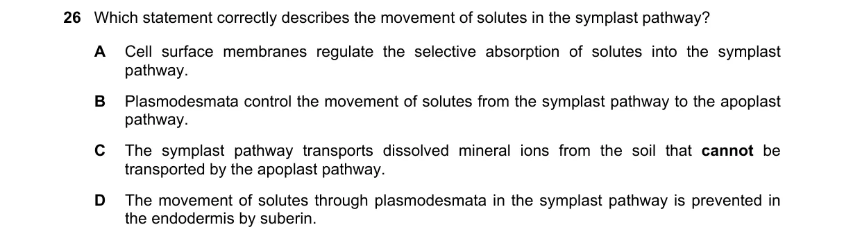Question 26 from 9700/12/M/J/24