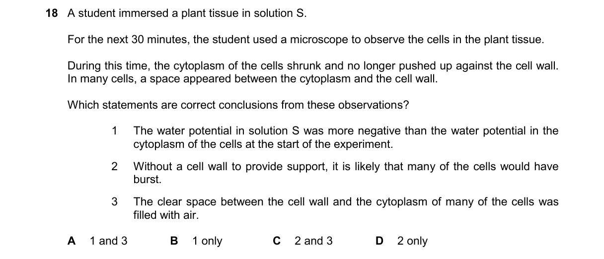 Question 18 from 9700/11/M/J/25