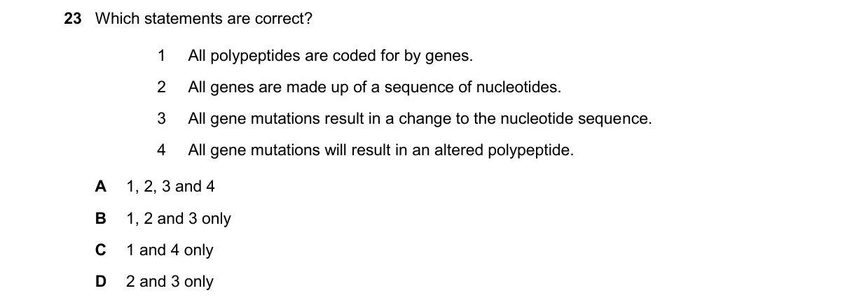 Question 23 from 9700/11/M/J/25