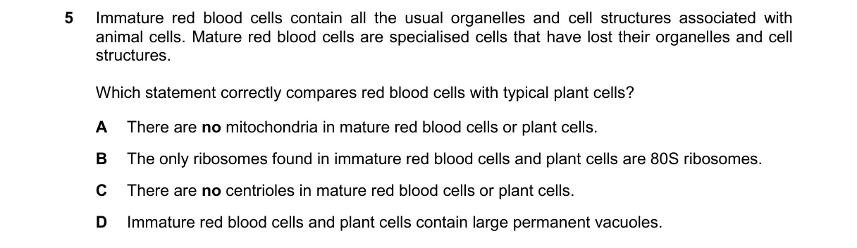 Question 5 from 9700/13/M/J/25