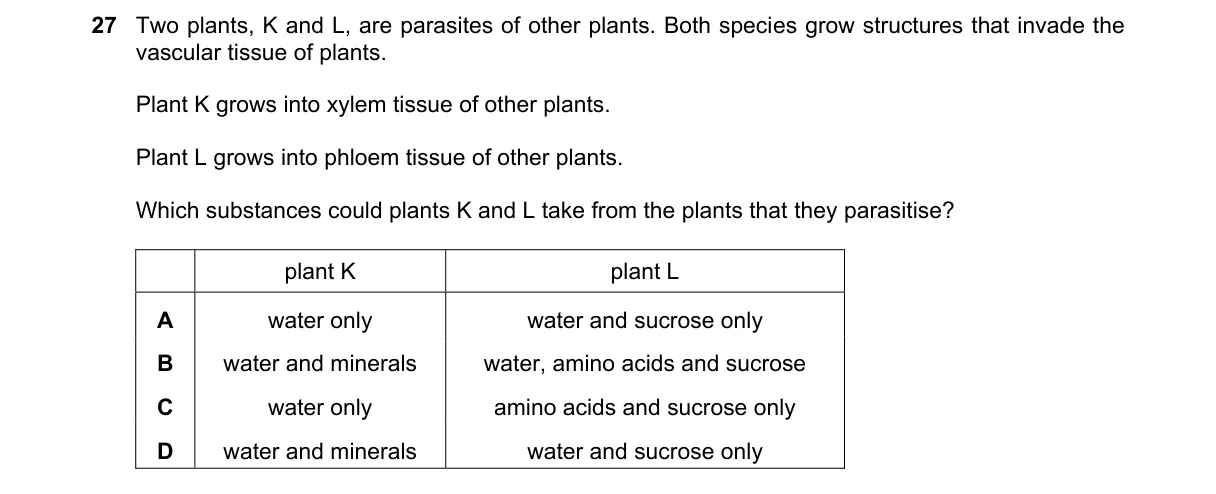 Question 27 from 9700/14/M/J/25