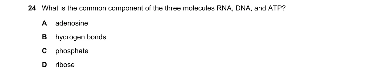 Question 24 from 9700/12/O/N/18