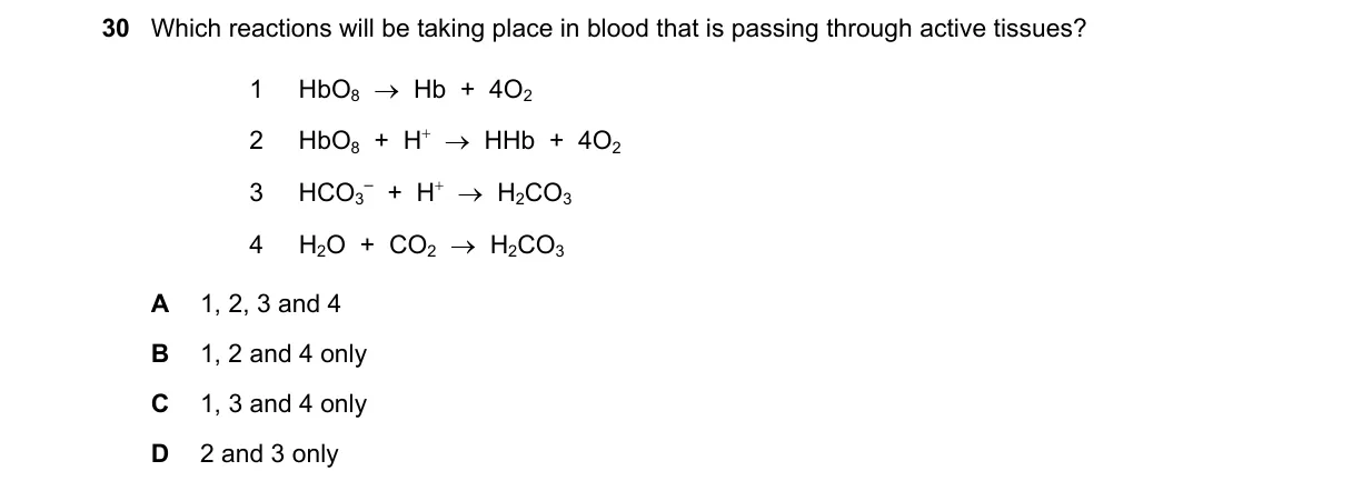 Question 30 from 9700/13/O/N/18