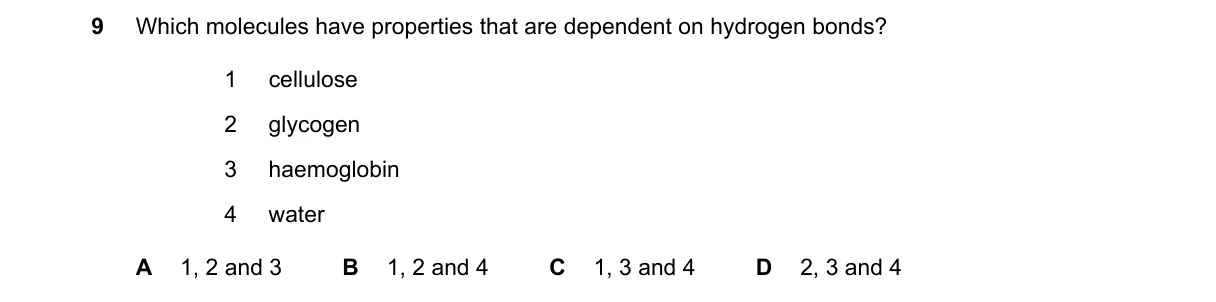 Question 9 from 9700/11/O/N/19