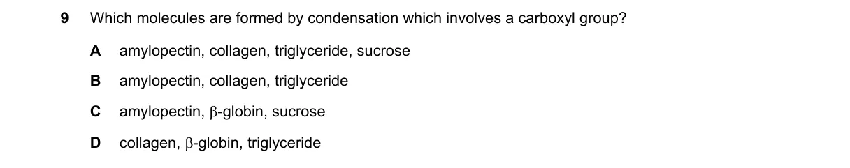 Question 9 from 9700/11/O/N/20