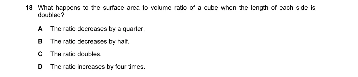 Question 18 from 9700/13/O/N/20