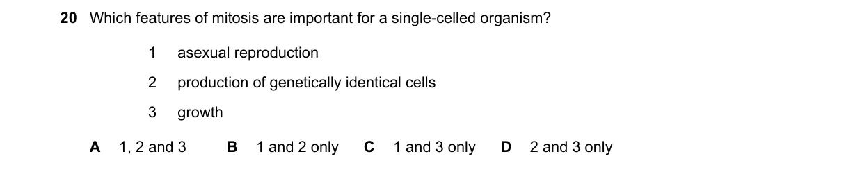 Question 20 from 9700/13/O/N/20