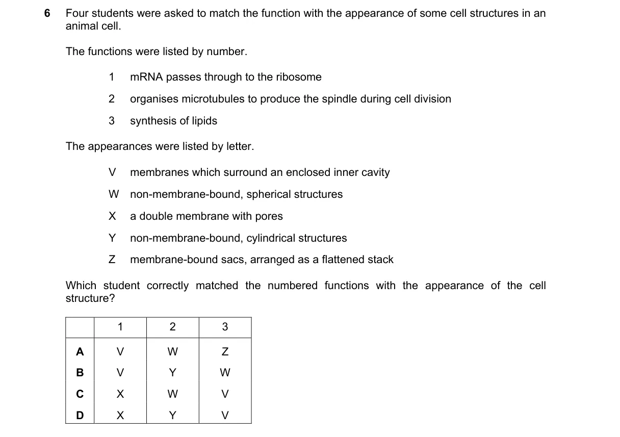 Question 6 from 9700/13/O/N/20